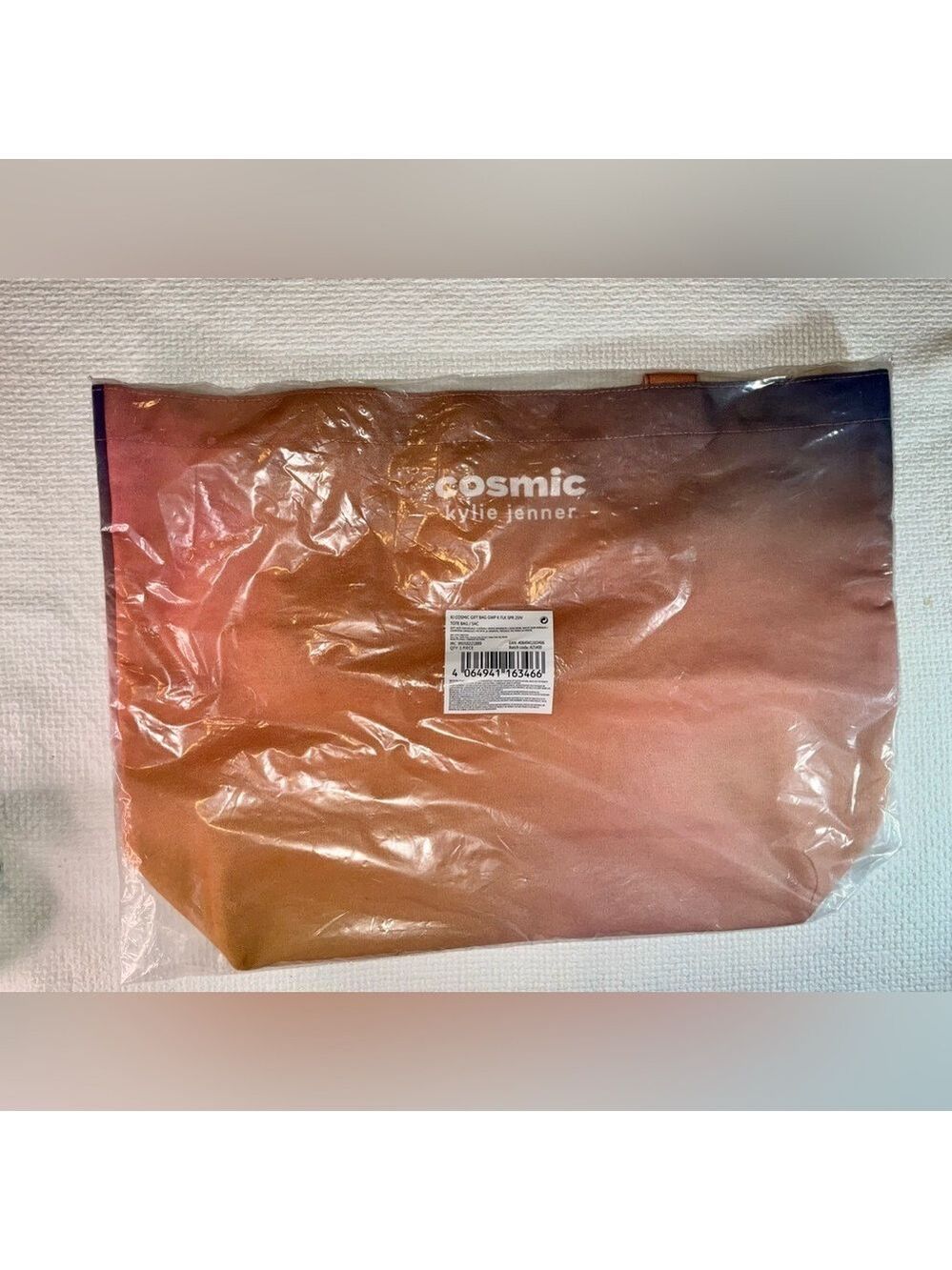 cosmic ombré tote bag from Kylie Jenner’s line /still sealed in original packing